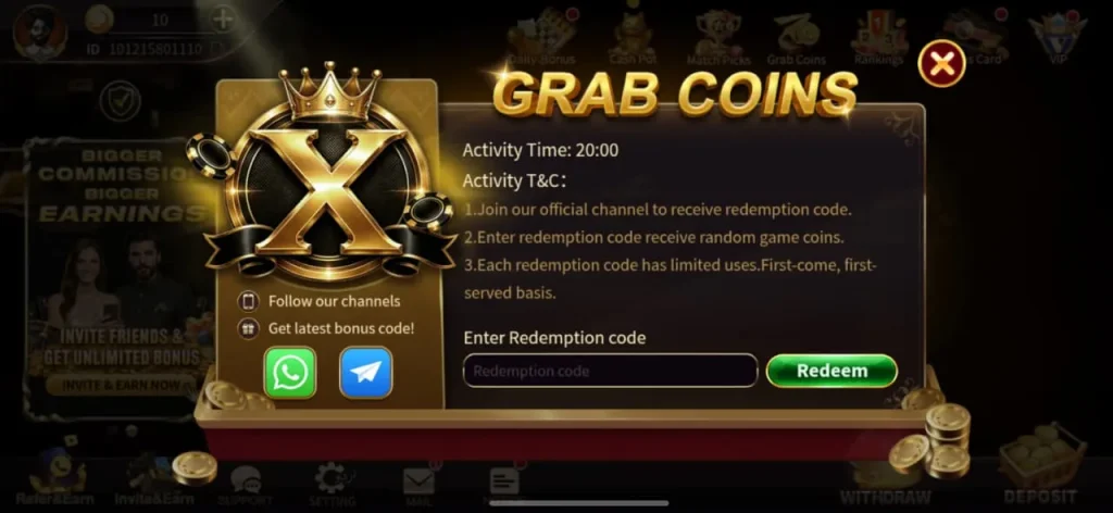 royalx777 game Grab Coins