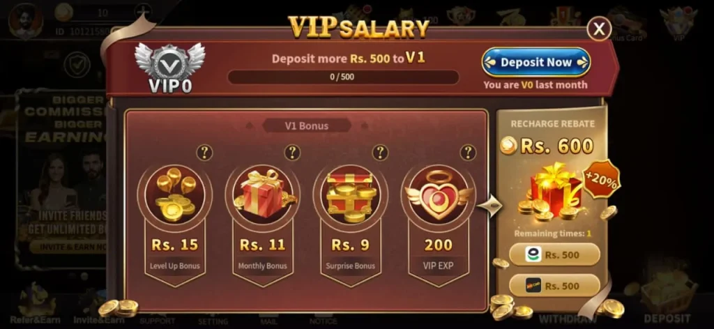 royalx777 game VIP Salary